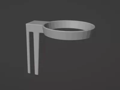 Aquarium small pot holder Free 3D print model