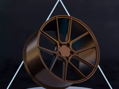 Wheel Type Mars Performance - Mars Wheels - MP-K2 3D model