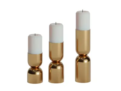Ricardo Candlesticks 3D model