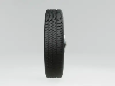 Alfa Romeo Giulietta Berlina 1995 Wheel 3D Model 3D model