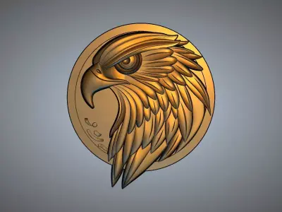 EAGLE 3D print model 12