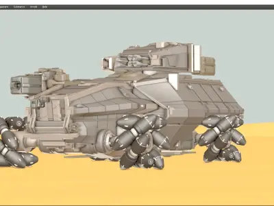 rover gv02 3D model