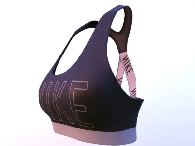 NIKE WOMEN SPORT TOP PBR Low-poly 3D model