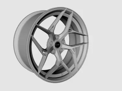 Wheels Brixton PF5 3D model