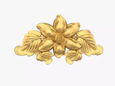 Classic decor ornament 254  3D model