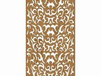 Decorative panel STL 3D model 41