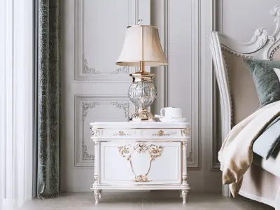 bedroom luxury 3D model purchase