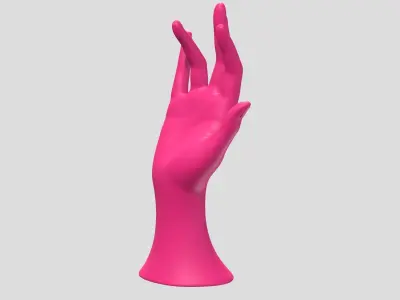 Jewelry Hand Holder 3D print model