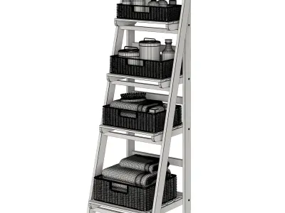 Bathroom Stand 3D model