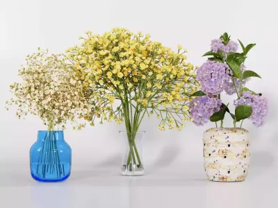 Flower bouquets collection