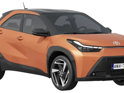 Toyota Aygo X 2026 3D model