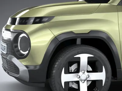 Hyundai Inster 2025 3D model