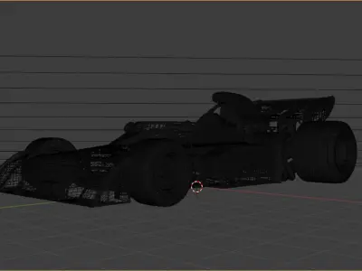 Surtees TS9B 1971 3D Model 3D model