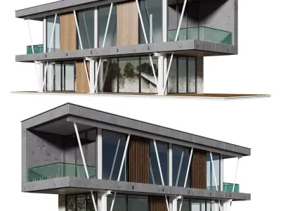 Modern Villa 3 3D model