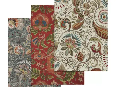 Rug Set 870 3D model