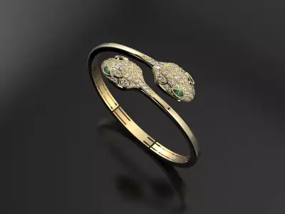 Bvlgari Bracelet 3D print model