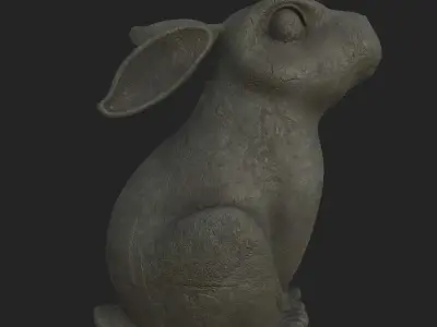 Rabbit Stature 3D model