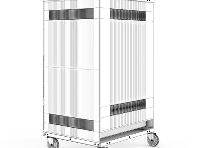 Audio Rack 1 3D model