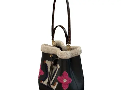 Louis Vuitton Neonoe MM Low-poly 3D model