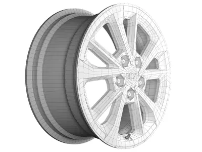 Kia Carnival rim 3D model