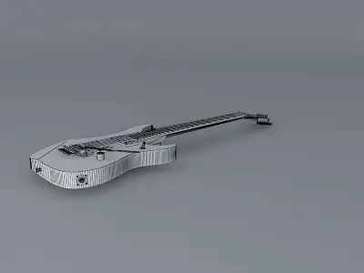 Washburn N2 Nuno Bettencourt model guitar Free 3D model