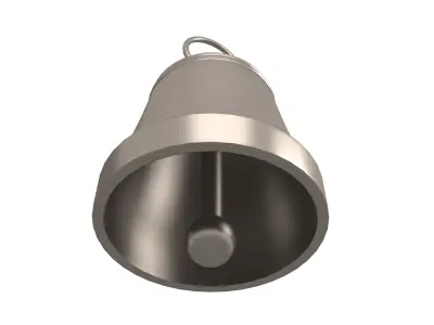 Bell v2 008 Low-poly 3D model
