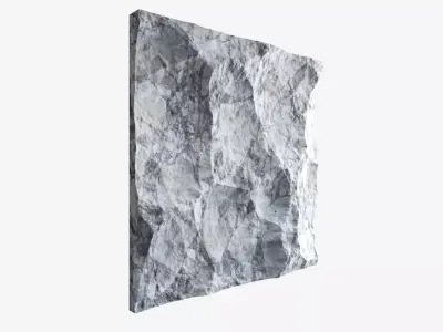 176-RockPanel piece of rock 3D model