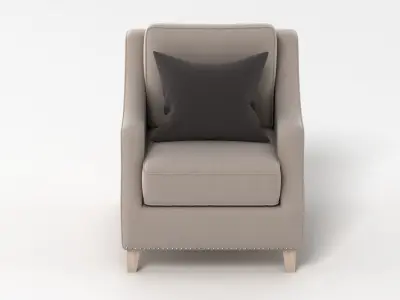 Neptune Eva Armchair 3D model
