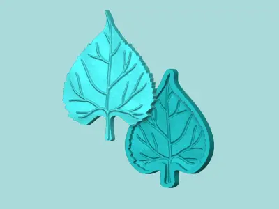03 Sunflower Leaf Mold Collection - Silicone Maker - Template
