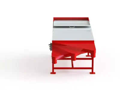 WG 4004 - Grain cleaner 3D model