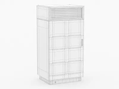 Power Electronics NB 180 EV Dispenser Charging Station 3D model