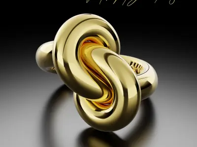 Golden Knot 3D print model