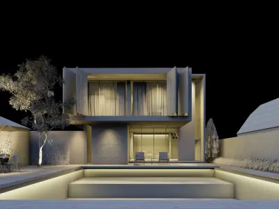 Modern House 3D model