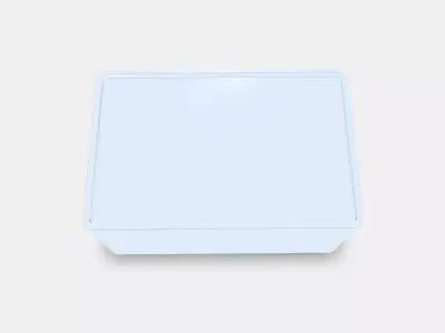 KUGGIS Box with lid 2 Low-poly 3D model