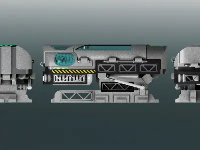 Hibernation module Free 3D model