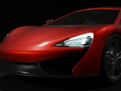 McLaren 570s  3D model