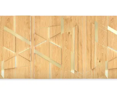 Wood Panels 3D model