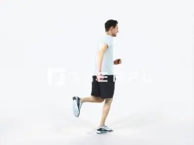 Virtue 02D Running Jogging Football Sports Man Low-poly 3D model