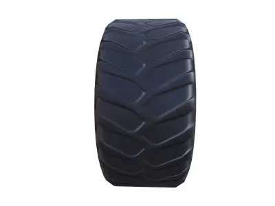 Truck Tyre Low-poly 3D model purchase