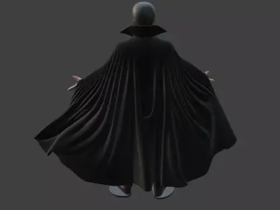 Halloween Dracula 3D Model 3D print model