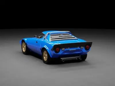 Lancia Stratos 3D model
