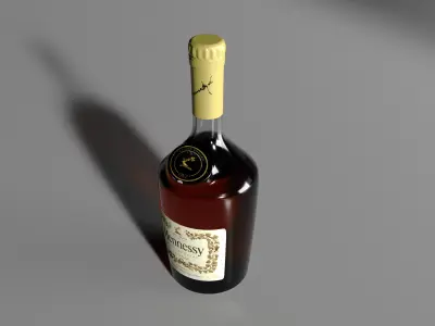 Hennessy VS Cognac  3D model