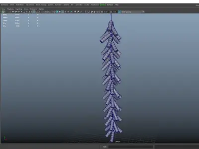 New Year Firecracker 3d Low-poly 3D model