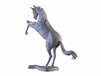 Horse Sculpture 3D print model