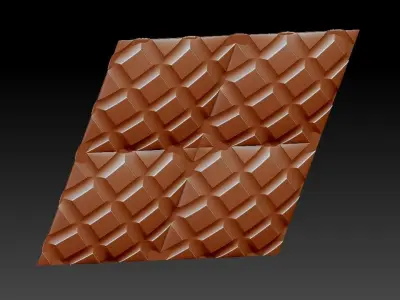 3D WALLPANEL 600MM x 600MM 3D model order