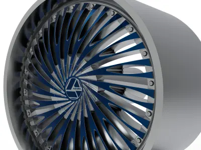 AZARA AZA-526 WHEEL 3D PRINT MODEL 3D print model