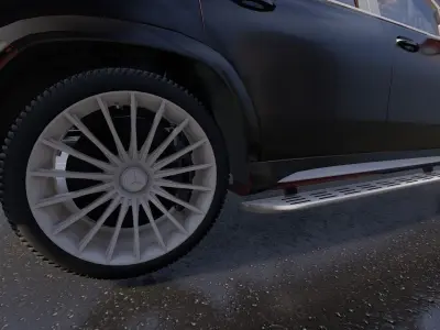 Mercedes Maybach GLS 600 3D model