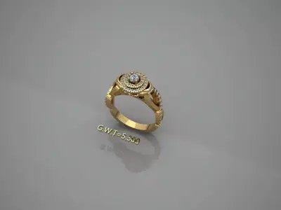 FASION RING 3D model 14