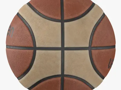 Dirty Basketball ball 3D model