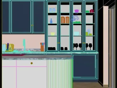 Nordik Kitchen 3D model